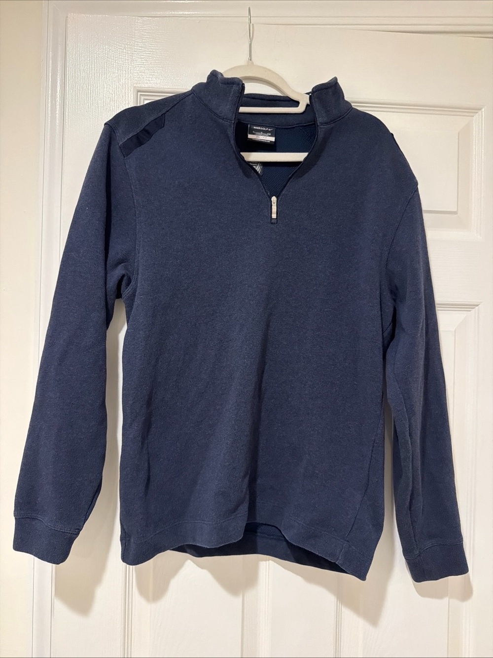 Nike Golf Dri fit Men's Navy Quarter-Zip Sweater Small